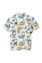 Kids Cotton Sharks Shirt
